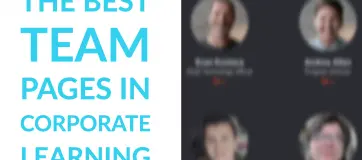 The Best Team Pages in Corporate Learning